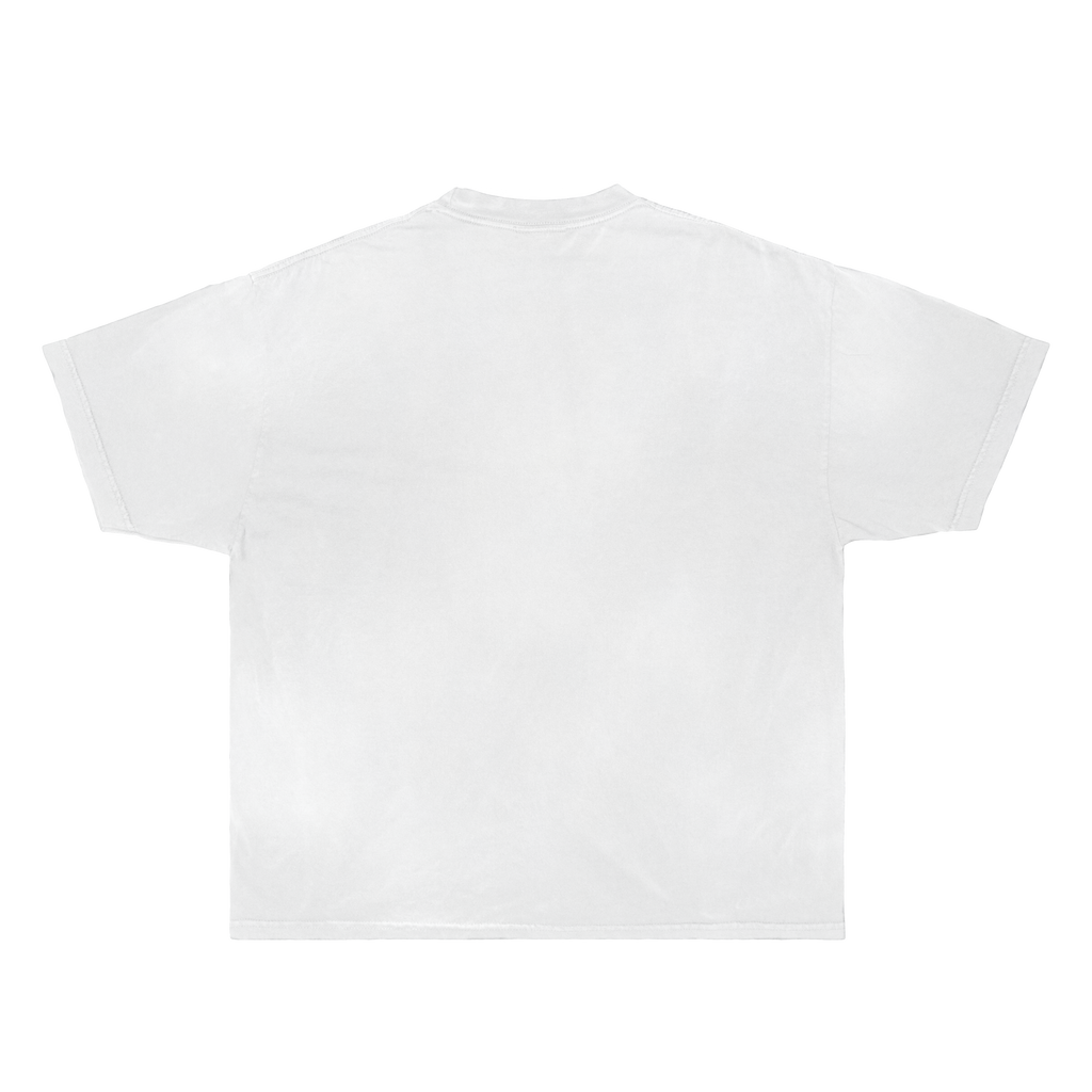 Rockstar Streetwear White Cotton Tee – 100% Cotton